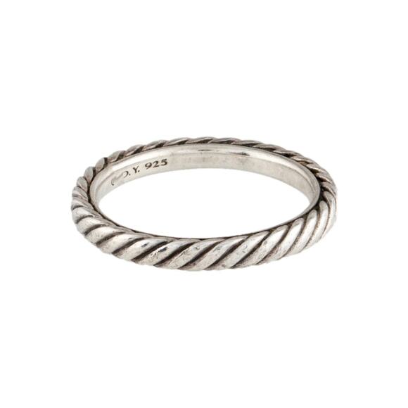 David Yurman Cable Stacking Ring - Picture 1 of 9